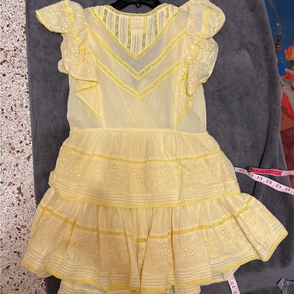 Muche Muchette yellow lace dress one size - Picture 7 of 11